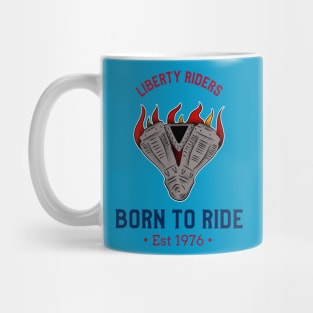 Liberty riders born to ride Mug